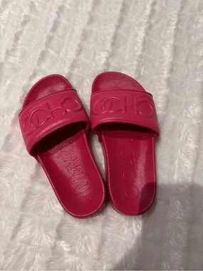 JIMMY CHOO SLIDES SIZE 34